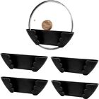 2 Packs No-Tool Installation Universal Pot Lid Organizer for Cabinet