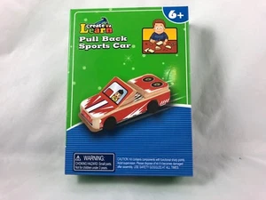 CREATE & LEARN - Pull Back Sports Car - Stickers - Wood Build Toy - NEW - Picture 1 of 4