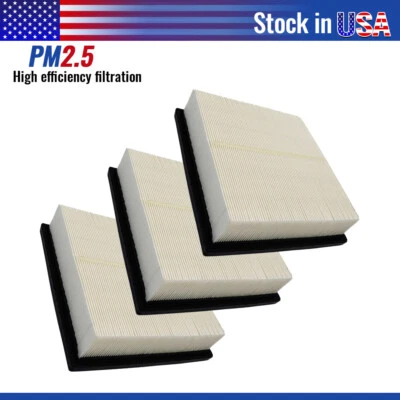 Filtro de aire del motor 2,7 L 3,5 L 3 piezas para Toyota Highlander Sienna CA10755 2014-2019 Foto 1 de 4