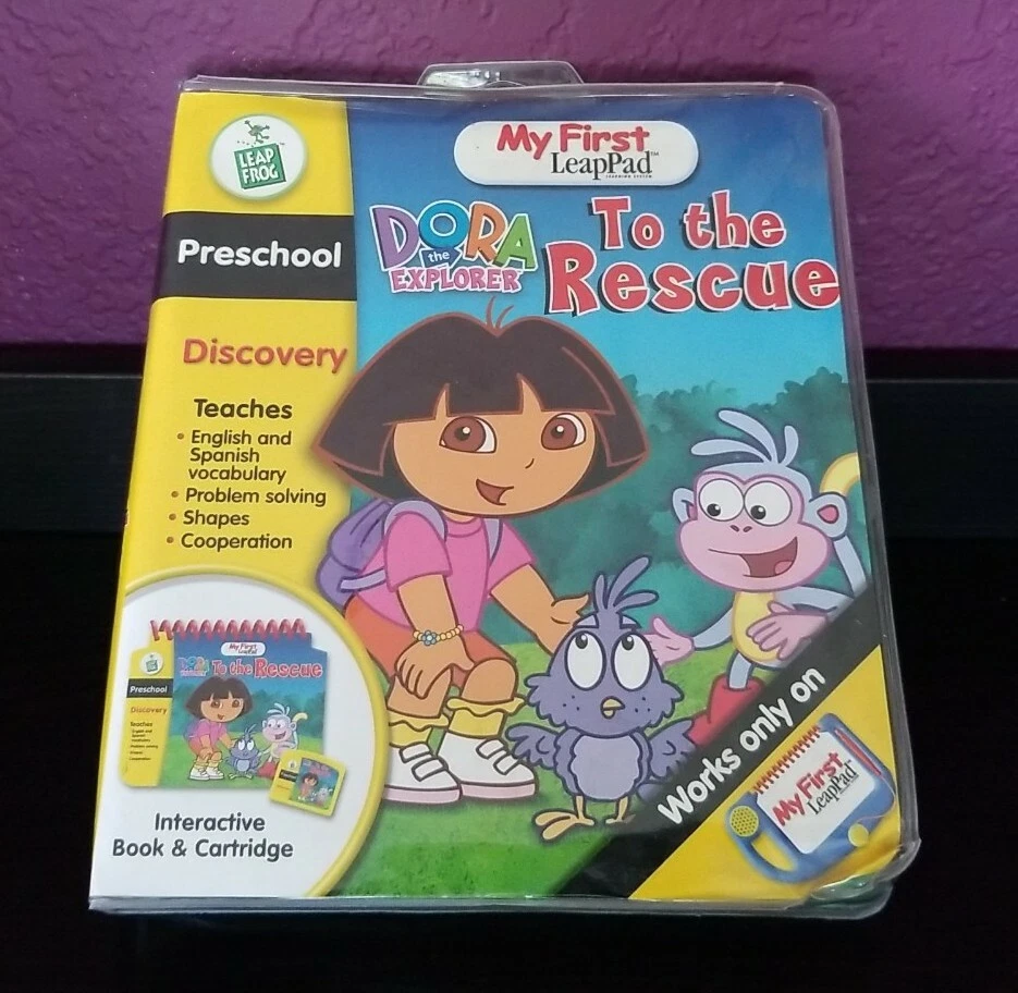 LeapFrog My First LeapPad Preschool Dora to the Rescue English/Spanish + Book - Image 1 of 1
