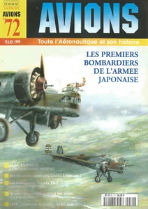 AVIONS N°72 1er BOMBARDIERS ARMEE JAPONAISE / GC 1/3 / TUPOLEV TB-3 / A. KOZAKOV - Imagen 1 de 2