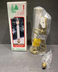 Candle Light Noma 9 Inch Battery Operated Never Used Box Is Opened - Picture 1 of 7