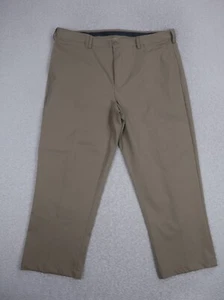 Lands End Men's Cargo Pants Size 40 Khakis Chino Straight Leg Brown Waistband - Picture 1 of 10