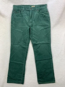 Pantalones de pana Polo Ralph Lauren para hombre 35x30 verde 100 % algodón informales - Imagen 1 de 10