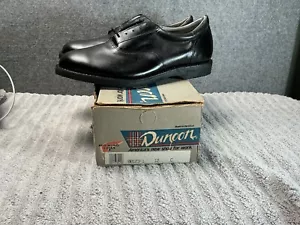 NOS Vintage Black Dunoon Red Wing USA Work Oxford Men's Size 12 C (#65) - Picture 1 of 8