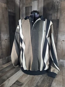 Vintage 90s Knights Of The Round Table Striped Polo Shirt Mens Sz BIG 2XL  - Picture 1 of 6