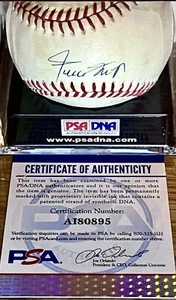 Autógrafo Willie Mays ONL de béisbol firmado por la corte automático PSA/DNA de los Gigantes de San Francisco - Imagen 1 de 9