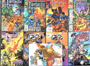 FANTASTIC FOUR LOT. VARIOUS ISSUES SOME NUMBER 1. (9 ISSUE 1994-2001 LOT) - Picture 1 of 19