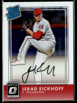 L13,850 - 2016 Donruss Optic #63 Jerad Eickhoff RR RC - Image 1 of 2