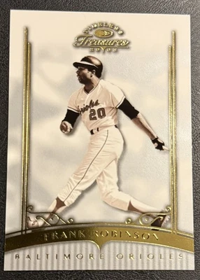 Donruss Timeless Treasures Frank Robinson #26 Baltimore Orioles 2003/900 Foto 1 de 2