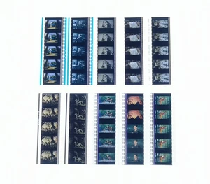 Disney Animation 35mm Film Cells Negatives Cinema Movie Projector Trailer Strips - Imagen 1 de 3