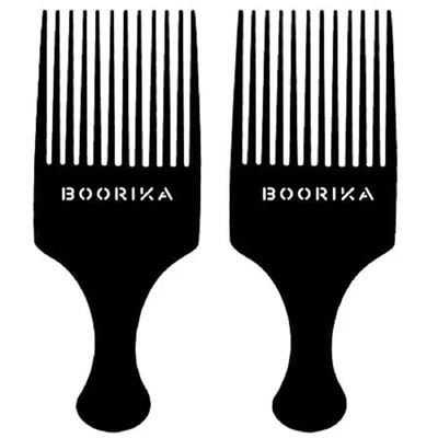 Peine Afro Hair Pick para mujeres y hombres, 7,5 pulgadas liso resistente diente ancho grande Foto 1 de 4