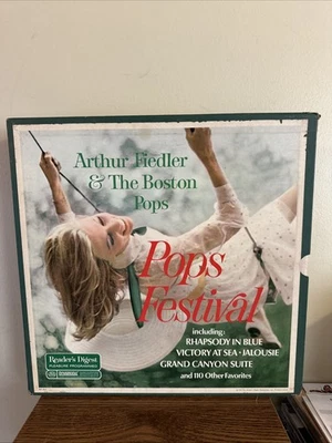 Arthur Fiedler & The Boston Pops Festival 1967 10 LP Box Set Readers Digest - Image 1 of 4