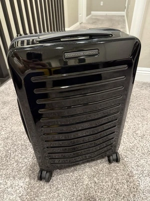 NEW Bric’s Porsche Designs Roadster Hardside 21” Carry-On Spinner Suitcase BLACK - Image 1 of 4