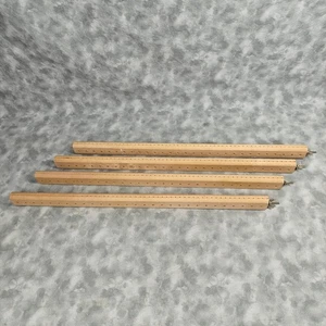 Vintage Set of 4 Wooden Embroidery/Quilting Frame Rails 22in w/ Wing Nuts - Picture 1 of 5