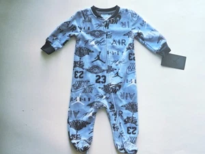 Combinaison body manches longues polaire Nike Air Jordan bébé garçon 6M neuve - Photo 1/5