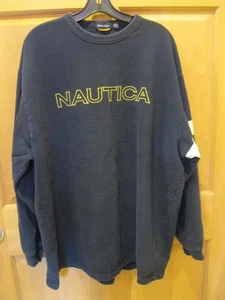 Nautica Crew Neck Sweatshirt Vtg '80s Men's 2XLT Made in Canada GVC - Picture 1 of 7