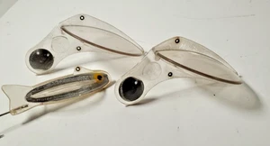 Vintage Reisehobel L.A. Calif. klar 2 Hobel & 1 Minnow CrankBait Set - Bild 1 von 9