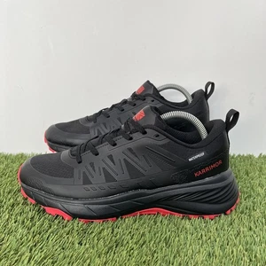Karrimor Hombres Caracal Trail Running Zapatos Trekking Entrenadores Negro Rojo Reino Unido 7.5 - Imagen 1 de 9