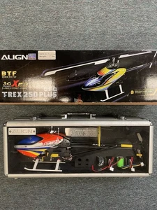 Align TREX 250 PLUS Dfc Helicopter BNF With Case And Many Spare Parts - Picture 1 of 22