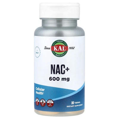 NAC+, 600 mg, 30 comprimidos Foto 1 de 2