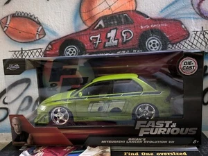 Jada Metals Diecast 1:24 Fast & Furious Brian's Mitsubishi Lancer Evolution VII - Picture 1 of 4