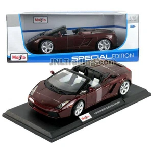 NEW Maisto Special Edition Die Cast Car Purple Sport LAMBORGHINI GALLARDO SPYDER - Picture 1 of 1