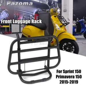 Portaequipajes delantero scooter soporte estante delantero para Primavera Sprint 150 2015-19 - Imagen 1 de 12