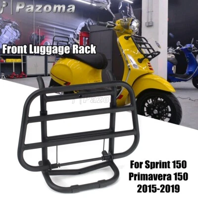 Portaequipajes delantero scooter soporte estante delantero para Primavera Sprint 150 2015-19 Foto 1 de 4