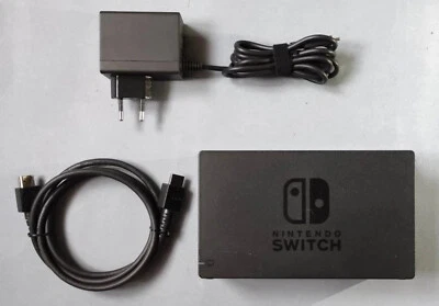 Nintendo Switch dock, cavo HDMI, caricatore - Originali - Imagen 1 de 4