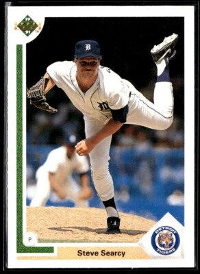 1991 Upper Deck Steve Searcy Detroit Tigers #338 - Image 1 of 2