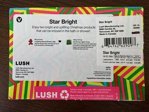 NUEVO EXUBERANTE Cosmetics Star Bright Box: Laughing Santa Jalea y Jabón Luces de Navidad - Imagen 1 de 4