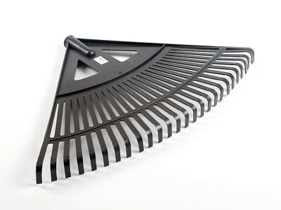 Heurechen Laubrechen Fächerbesen Rechen Laub Kunststoff 60 cm 27 Zinken BST - Bild 1 von 4