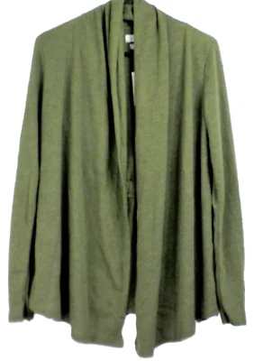 Van Heusen Women's Forest Green Cardigan no button Sweater Size XS - Image 1 of 4
