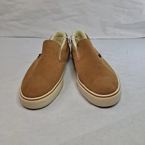 Tenis Ecko Unltd Steven para hombre imitación gamuza forrados sherpa sin cordones tostados talla 8 - Imagen 1 de 10