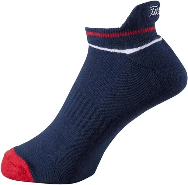 Calcetines redondos de golf Titleist de longitud corta US7-US9 TSMS1996 azul marino nuevos Foto 1 de 1