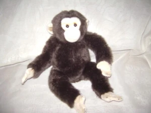Webkinz Signature CHIMPANZEE WKSS2007 GANZ PLUSH STUFFED TOY BROWN NO CODE - Picture 1 of 6