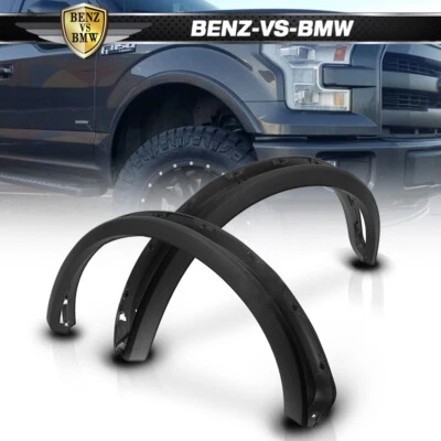 Fits 15-17 Ford F-150 OE Factory Style Bolt Wheel Fender Flares Unpainted PP - Image 1 of 4