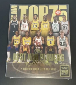 2022 SLAM NBA Magazine Top 75 Best Players of all time - GOLD 86 of 94 - Picture 1 of 2