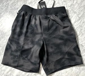 Under Armour UA Unstoppable Knit Shorts Gray Black 1370378 010 NEW Men's Large - Picture 1 of 11