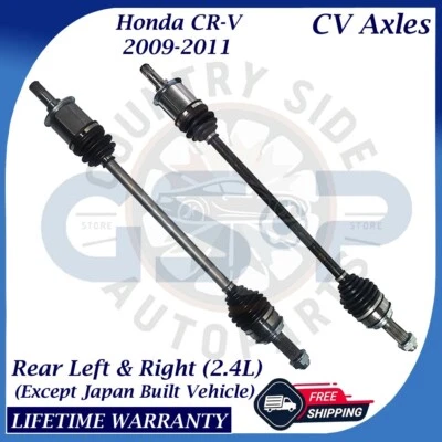 Ejes CV traseros GSP OEM para Honda CR-V 2009-2011 2,4 L garantía de por vida Foto 1 de 4