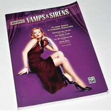 BROADWAY VAMPS & SIRENS ~ SHEET MUSIC BOOK / PIANO VOCAL CHORDS ~ 37 songs VGC