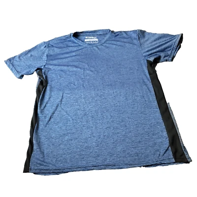 Camisa Deportiva Cougar Para Hombre XL Extra Grande Azul Seco Rendimiento Gimnasio Correr Activo Foto 1 de 4