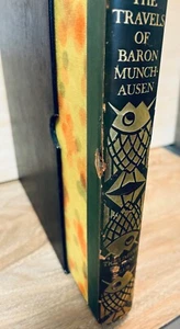 THE TRAVELS OF BARON MUNCHAUSEN signed / Limited/slipcase LIMITED ED CLUB 1929! - Foto 1 di 9