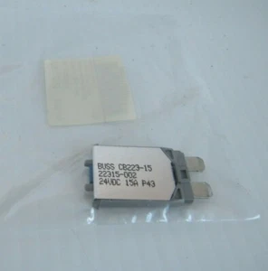 Interruptor de circuito huella ATC Bussman Buss CB223-15 tipo III TOTALMENTE NUEVO - Imagen 1 de 2