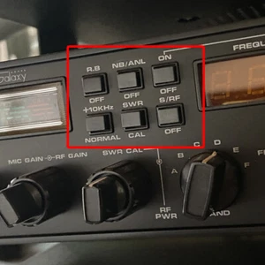 6 Tastini Galaxy Pluto, Voyager, Sommerkamp, Superstar, Pulsanti Radio CB Keys - Zdjęcie 1 z 4