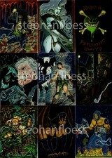 1995 Krome Evil Ernie II Chromium Glow-in-the-Dark Card You Pick Finish Your Set