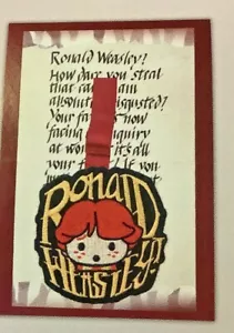 Loot WIZARDING : NOBODY'S PERFECT HOWLER PATCH Ronald Weasley - Picture 1 of 5