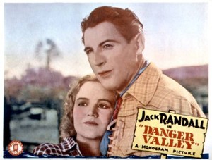 Danger Valley lobby card Lois Wilde Jack Randall 1937 OLD MOVIE PHOTO