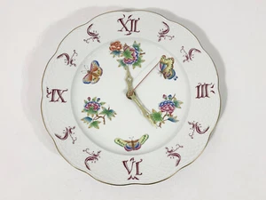 Herend Queen Victoria Wall Clock - Picture 1 of 8